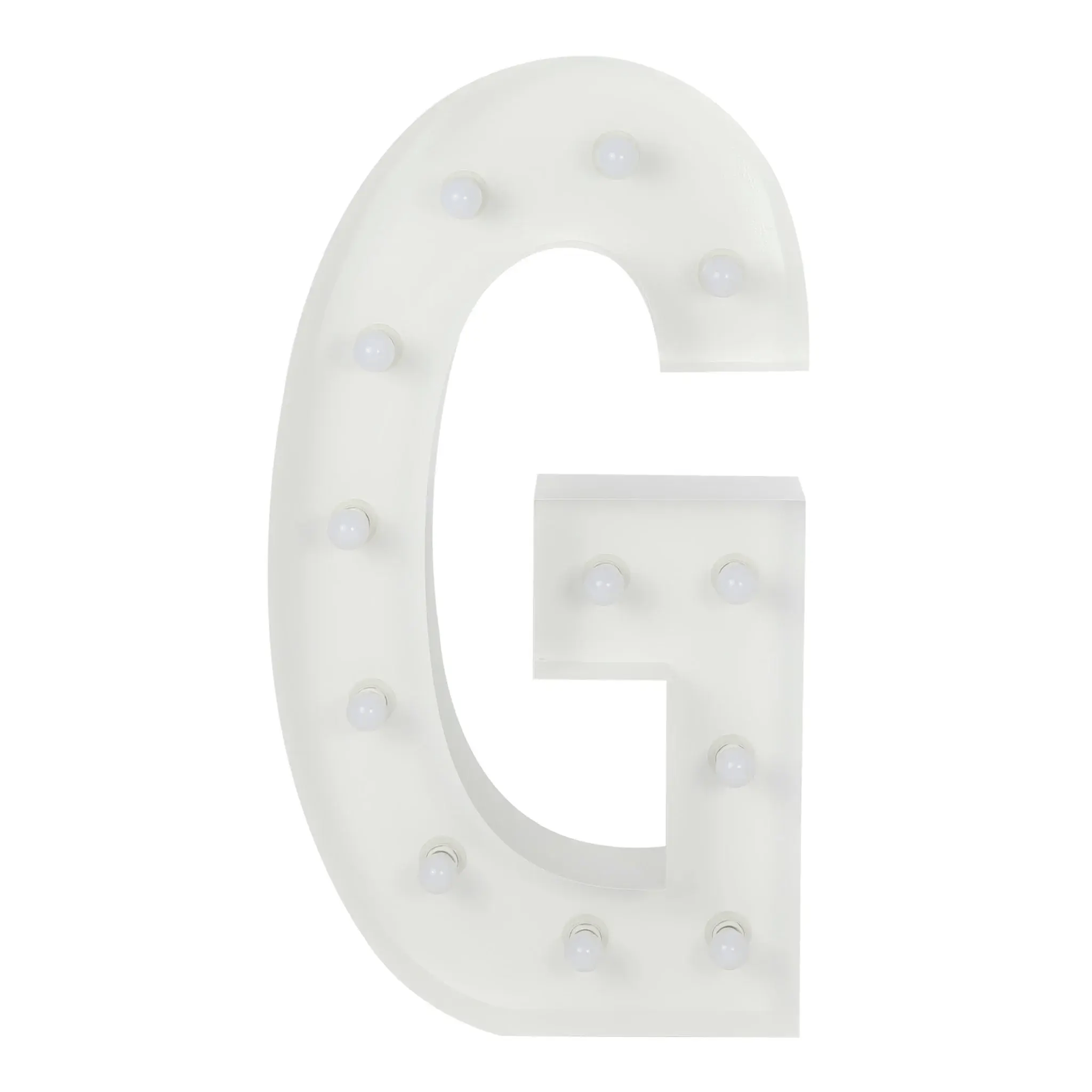 Marquee Letter G
