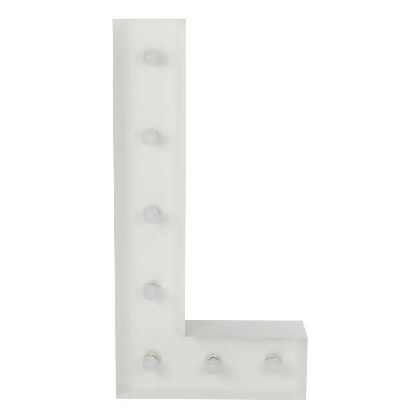 Marquee Letter L