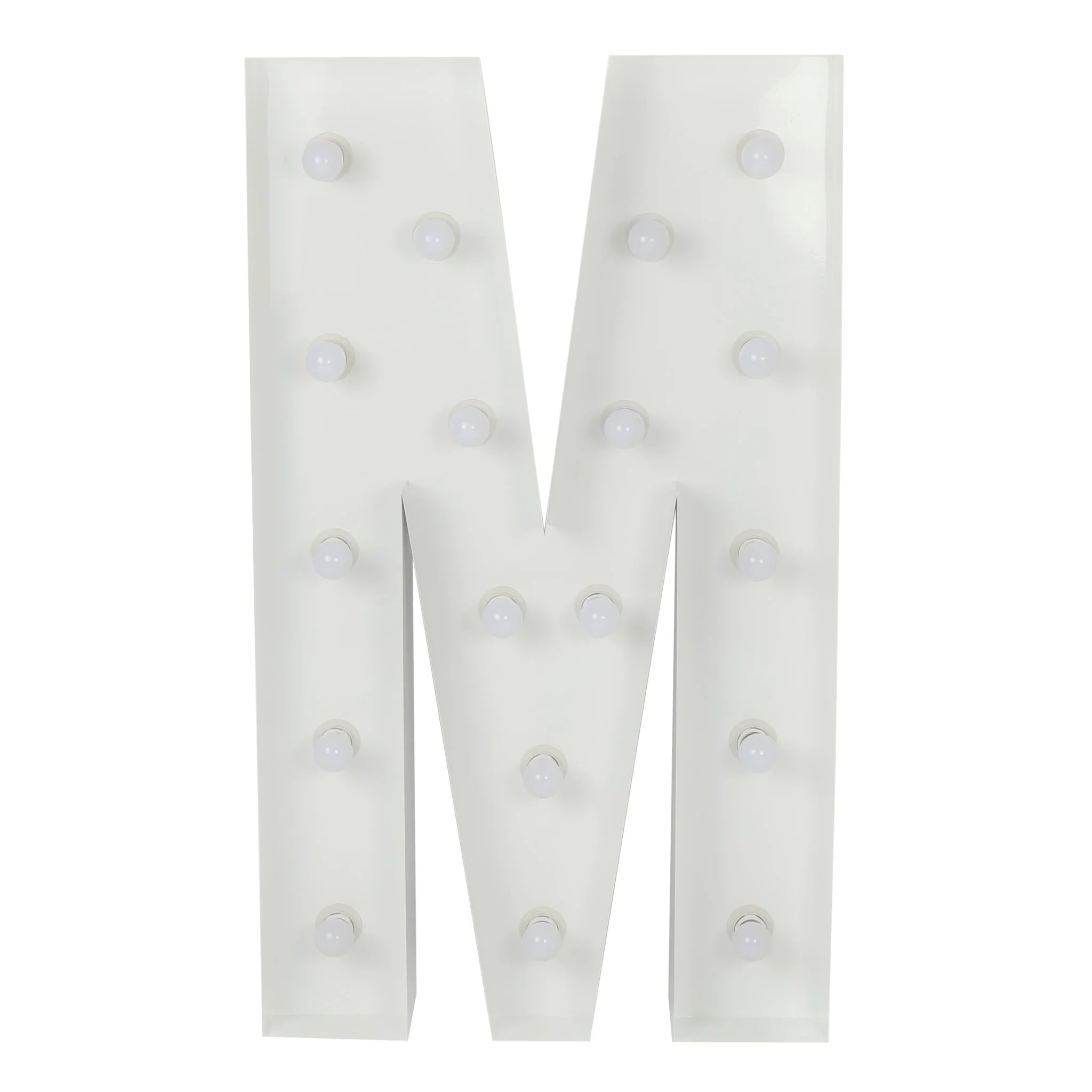 Marquee Letter M