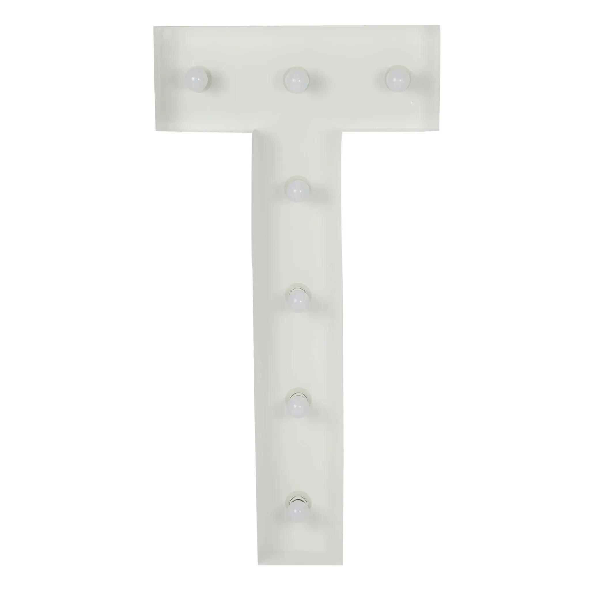 Marquee Letter T