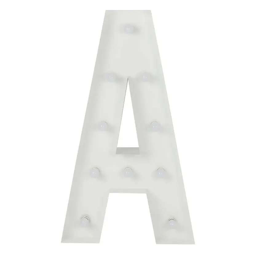 Marquee Letter A