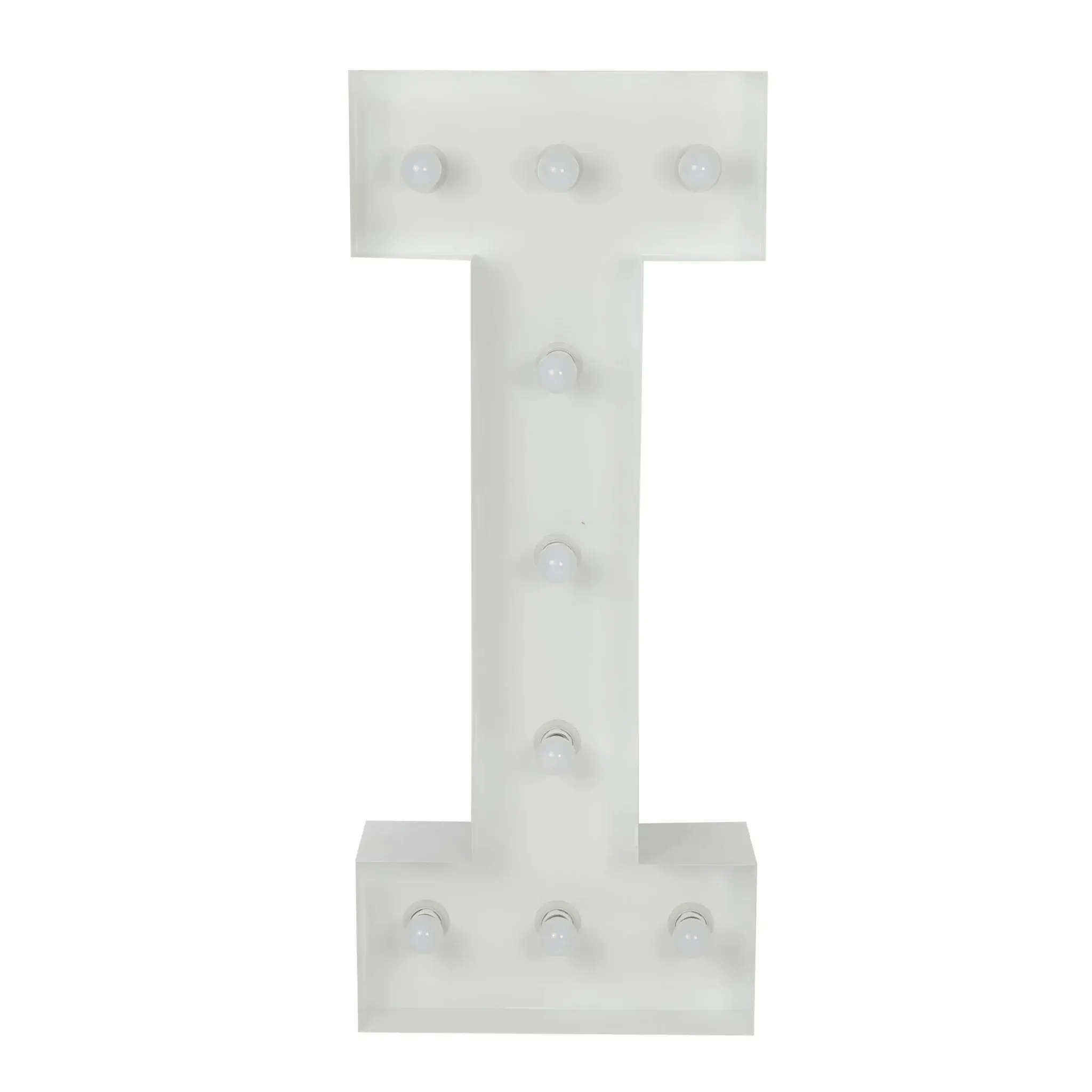 Marquee Letter I